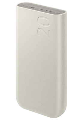 Портативний зарядний пристрій Samsung Battery Pack 20000mAh 45W (EB-P4520XUEGEU) Beige (7058667)