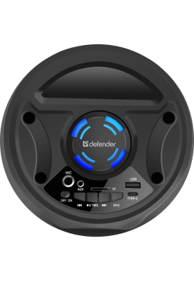 Портативна акустика Defender G70 12Вт, Black (65171)  (7063513)