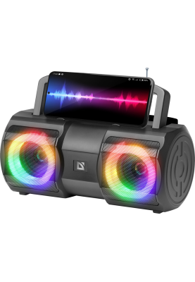 Портативна колонка Defender Beatbox 20 20Вт, Black (65420) (7063514)