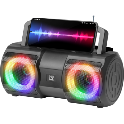 Портативна колонка Defender Beatbox 20 20Вт, Black (65420) (7063514) Портативна колонка Defender Beatbox 20 20Вт, Black (65420) (7063514)