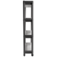 Етажерка 4-х ярусна Violet House 6014 Long Shelf GREY 54х18х91 см  (7040714)