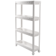Етажерка 4-х ярусна Violet House 6014 Long Shelf WHITE 54х18х91 см  (7040715)