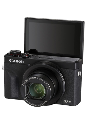 Цифрова камера Canon Powershot G7 X Mark III Black VLogger Kit (6554020)