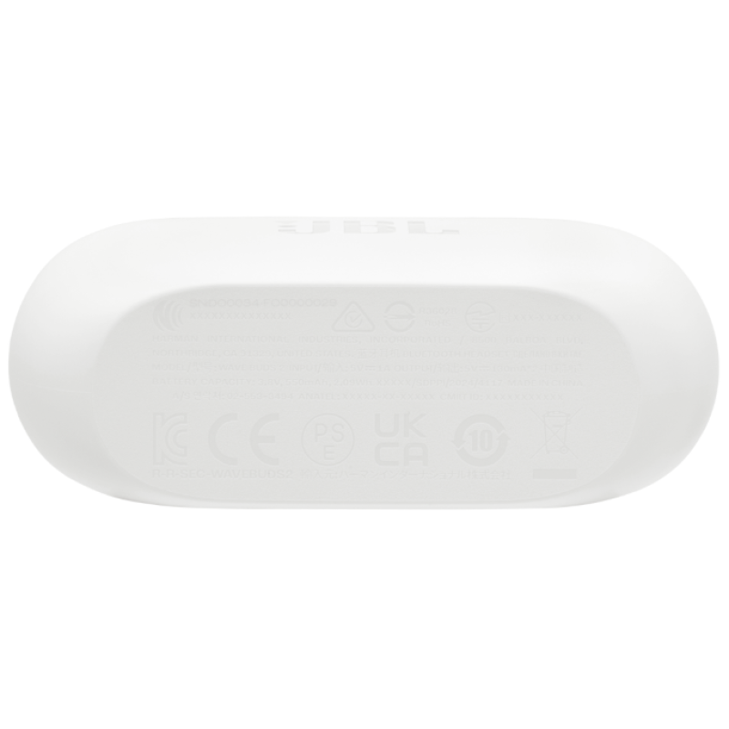 Гарнітура JBL WAVE BUDS 2 White (JBLWBUDS2WHT)  (7065568)