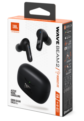 Гарнітура JBL WAVE BEAM 2 Black (JBLWBEAM2BLK)  (7065569)