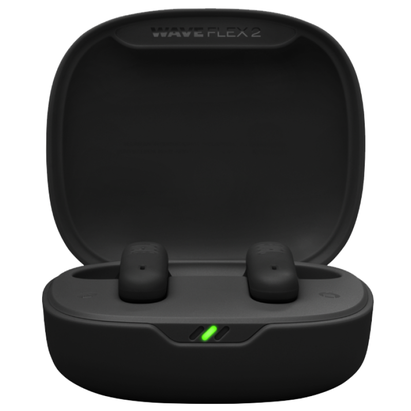 Гарнітура JBL WAVE FLEX 2 Black (JBLWFLEX2BLK)  (7065573)