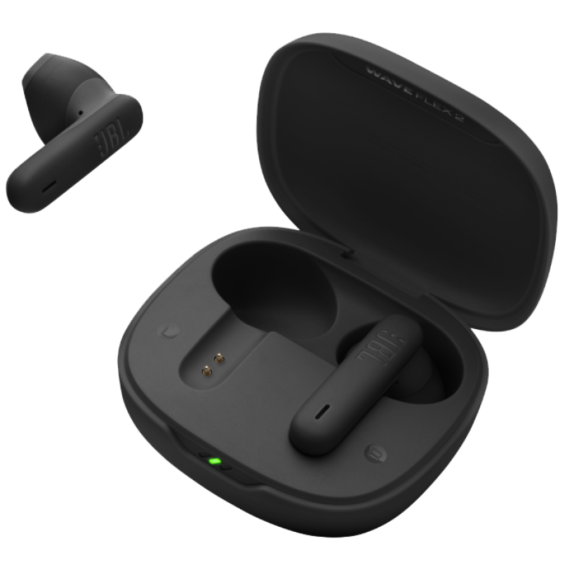 Гарнітура JBL WAVE FLEX 2 Black (JBLWFLEX2BLK)  (7065573)