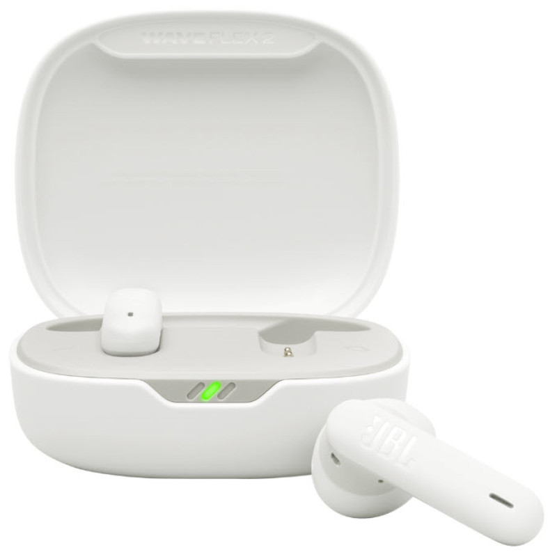 Гарнітура JBL WAVE FLEX 2 White (JBLWFLEX2WHT)  (7065576)