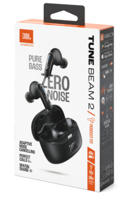 Гарнітура JBL TUNE BEAM 2 Black (JBLTBEAM2BLK)  (7065580)