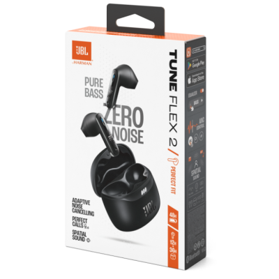 Гарнітура JBL TUNE FLEX 2 Black (JBLTFLEX2BLK)  (7065583)