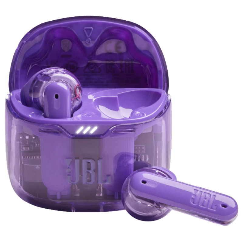 Гарнітура JBL TUNE FLEX 2 Ghost Purple (JBLTFLEX2GMAE)  (7065587)