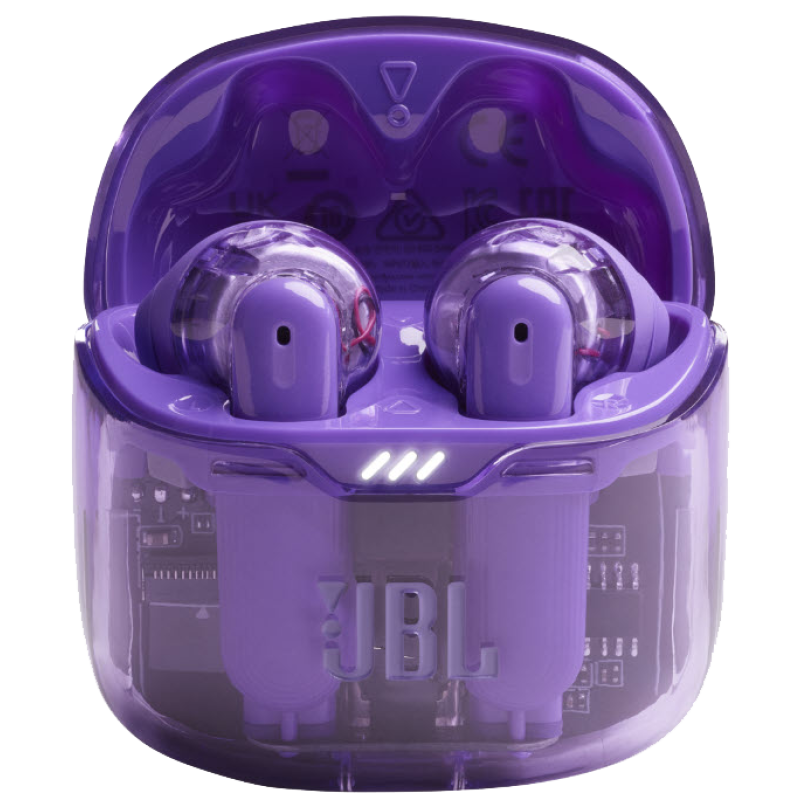 Гарнітура JBL TUNE FLEX 2 Ghost Purple (JBLTFLEX2GMAE)  (7065587)