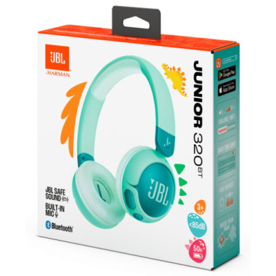 Гарнітура JBL JR320BT Green (JBLJR320BTGRN)  (7065594)