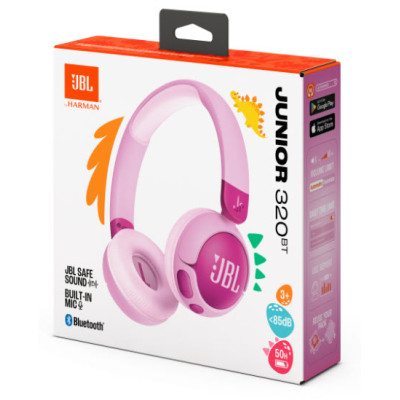Гарнітура JBL JR320BT Purple (JBLJR320BTPUR)  (7065595)