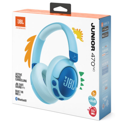 Гарнітура JBL JR470NC Blue (JBLJR470NCBLU)  (7065596)