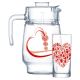 Набір Luminarc Jolie Coeur Red, 7 предметів (7057814)