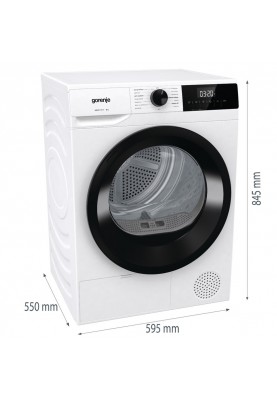 Сушильна машина Gorenje DHNE82/UA (DHLE802U) (7068489)