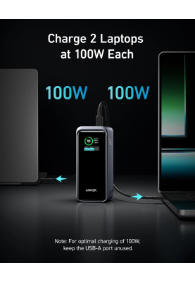 Портативний зарядний пристрій Anker Prime - 20000 mAh 200W PD Black (6962724)