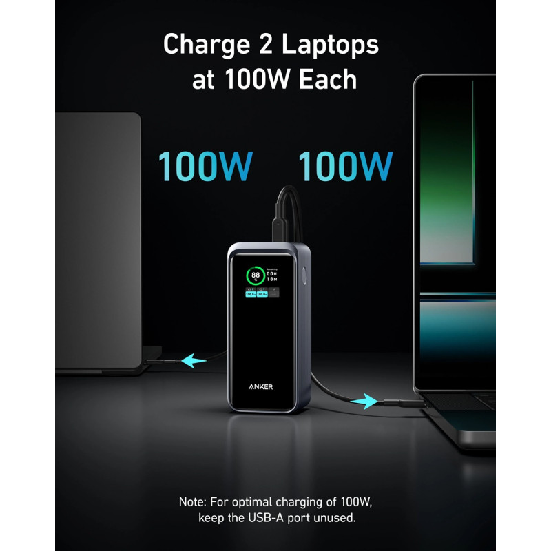 Портативний зарядний пристрій Anker Prime - 20000 mAh 200W PD Black (6962724)