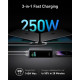 Портативний зарядний пристрій Anker Prime - 27650 mAh 250W PD Black (6962725)