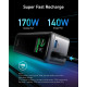 Портативний зарядний пристрій Anker Prime - 27650 mAh 250W PD Black (6962725)