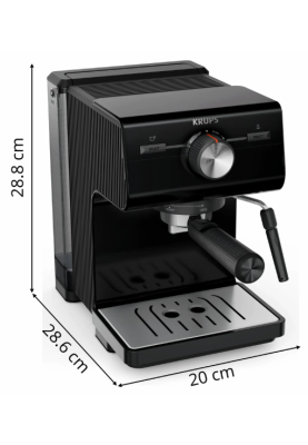 Кавоварка еспресо Krups XP381810 OPIO BLK (7076115)