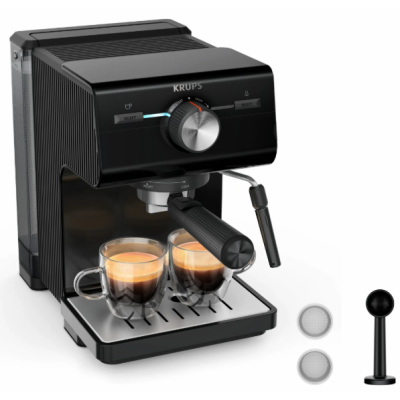 Кофеварка еспресо Krups XP381810 OPIO BLK (7076115)