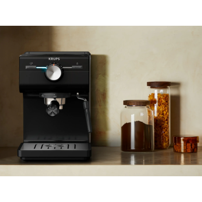 Кофеварка еспресо Krups XP381810 OPIO BLK (7076115)