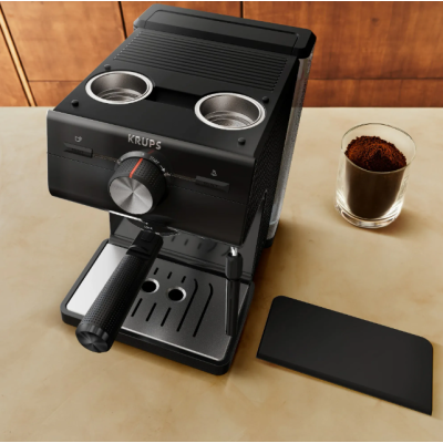 Кофеварка еспресо Krups XP381810 OPIO BLK (7076115)