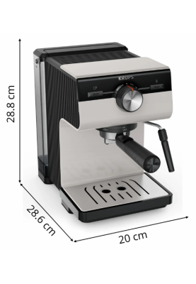 Кавоварка еспресо Krups XP381810 OPIO GREY (7076116)