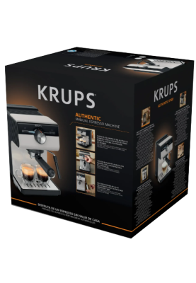 Кавоварка еспресо Krups XP381810 OPIO GREY (7076116)