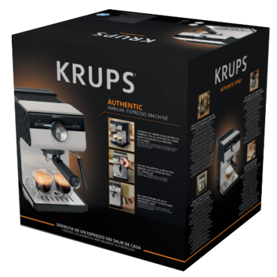Кавоварка еспресо Krups XP381810 OPIO GREY (7076116)