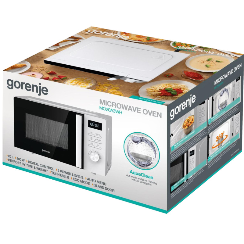Мікрохвильова піч Gorenje MO20A3WH (M20XYZ) (6923920)