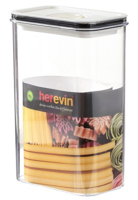 Контейнер HEREVIN Canister-Vacuum Lid-White-Black 2.5 л (161189-000) (7077945)