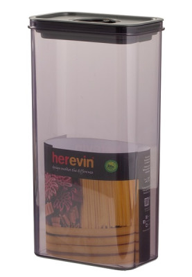 Контейнер HEREVIN Canister-Vacuum Lid-White-Black 3 л (161194-000) (7077946)