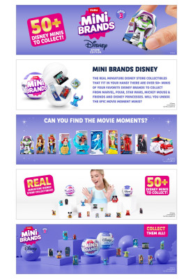 Ігровий набір Zuru Mini Brands Disney Store в асортименті (77494GQ2) (6985066)