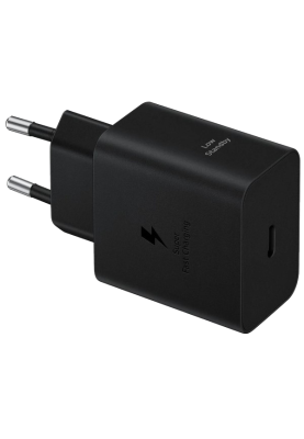 Мережевий зарядний пристрій Samsung 45W Compact Power Adapter EP-T4511NBEGEU Black (7078293)