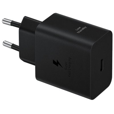Мережевий зарядний пристрій Samsung 45W Compact Power Adapter EP-T4511NBEGEU Black (7078293)