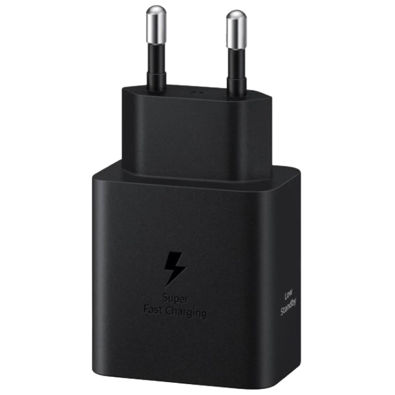 Мережевий зарядний пристрій Samsung 45W Compact Power Adapter EP-T4511NBEGEU Black (7078293)