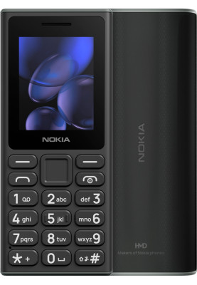 Мобільний телефон Nokia 105 Dual SIM (TA-1684) Black (7079494)