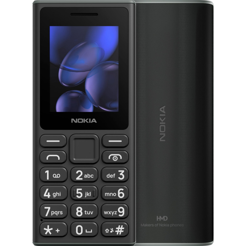 Мобільний телефон Nokia 105 Dual SIM (TA-1684) Black (7079494)