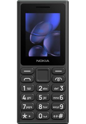 Мобільний телефон Nokia 105 Dual SIM (TA-1684) Black (7079494)