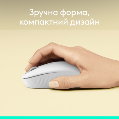 Миша Logitech M196 Bluetooth Off White (L910-007460) (7031696) Миша Logitech M196 Bluetooth Off White (L910-007460) (7031696)