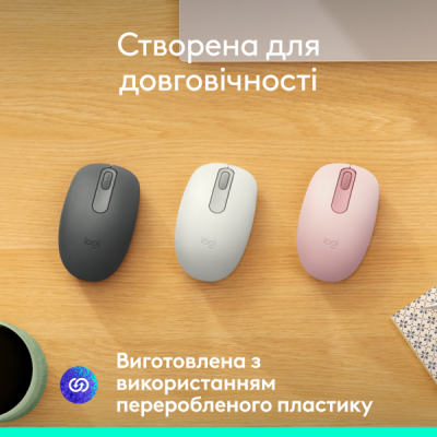 Миша Logitech M196 Bluetooth Off White (L910-007460) (7031696) Миша Logitech M196 Bluetooth Off White (L910-007460) (7031696)