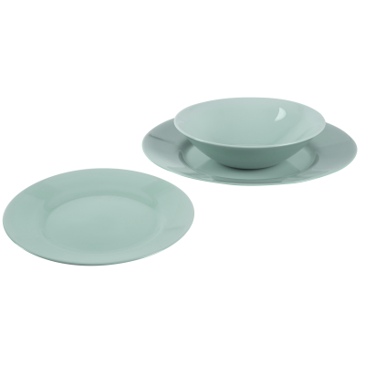 Тарелка десертна Luminarc Plumi Light Turquoise (6997657) Тарелка десертна Luminarc Plumi Light Turquoise (6997657)