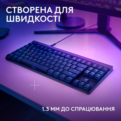 Клавіатура Logitech G515 TKL Gaming - Black - US INT'L (L920-012872)  (7031706)