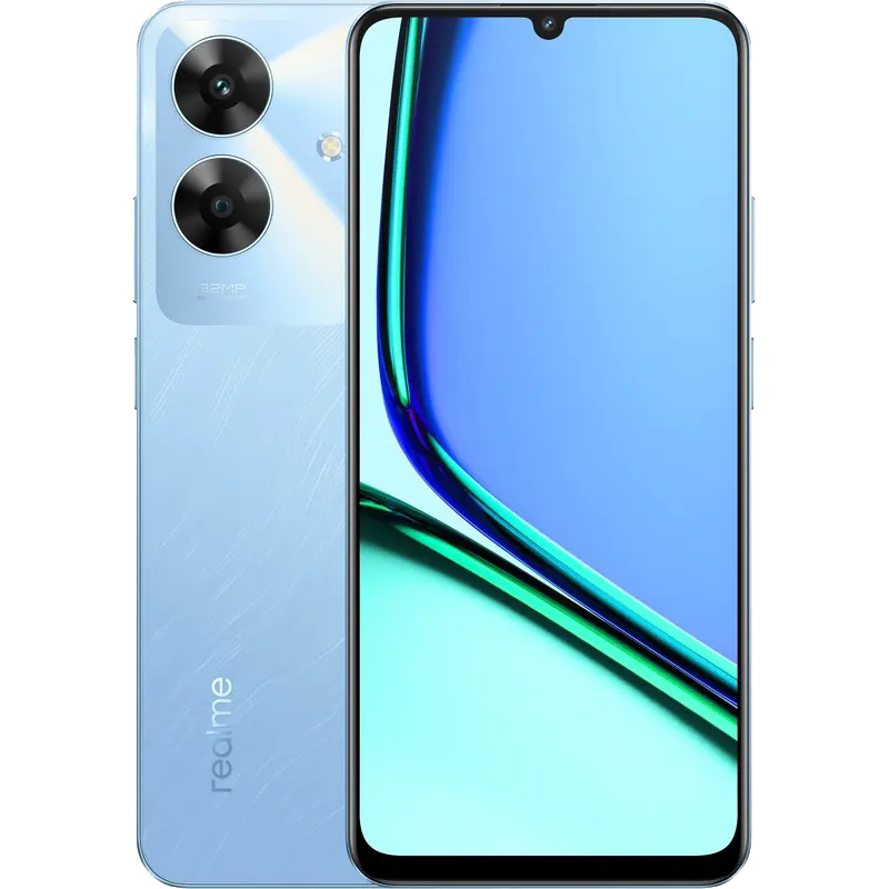 Смартфон Realme Note 60 4/128Gb Voyage Blue (7077260)