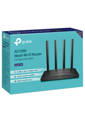 Бездротовий маршрутизатор TP-Link Archer A6 AC1200 (6787989)