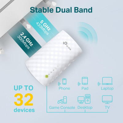 Ретранслятор TP-Link RE220 AC750 (6878252)