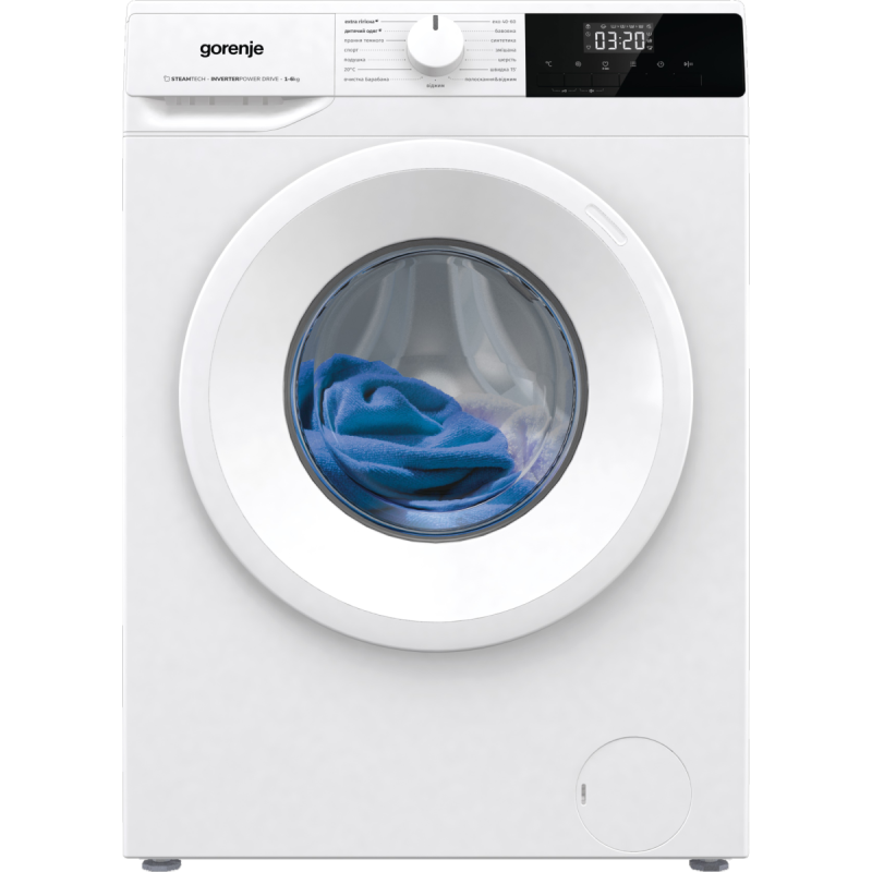 Пральна машина автоматична Gorenje WNHPI 62SCSIRV/UA (WFLP6012) (6922846)